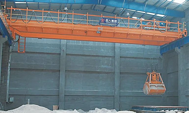 Automated Grab Bucket Overhead Crane for sale