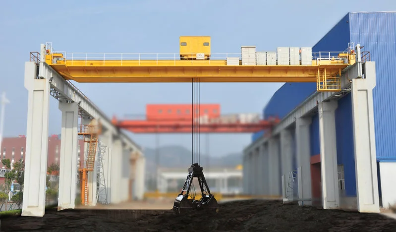 automated grab bucket overhead cranes