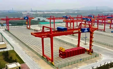 Automated Rail Mounted Gantry (ARMG) Crane