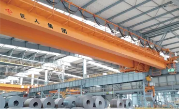 Automated Steel Coil Handling Crane
