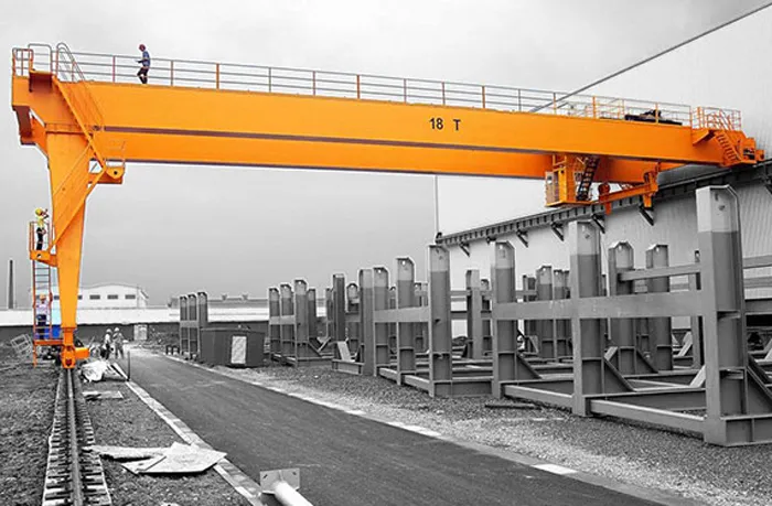 Double Girder Semi-Gantry Crane manufacturer
