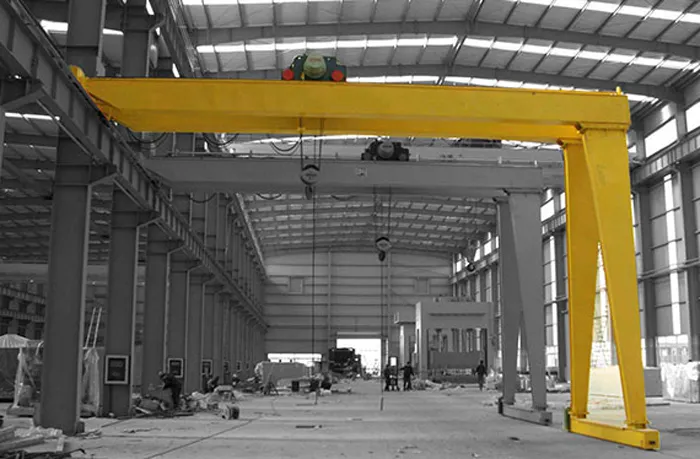 Double Girder Semi-Gantry Crane for sale