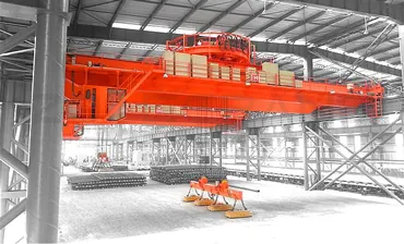Automated Electromagnetic Overhead Crane