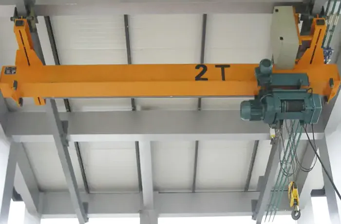 Single-Girder Explosion-Proof Suspension Overhead Crane manufacturer