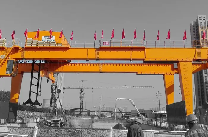 mgq slag discharging gantry crane