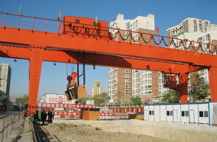 Slag Discharging Gantry Crane for sale
