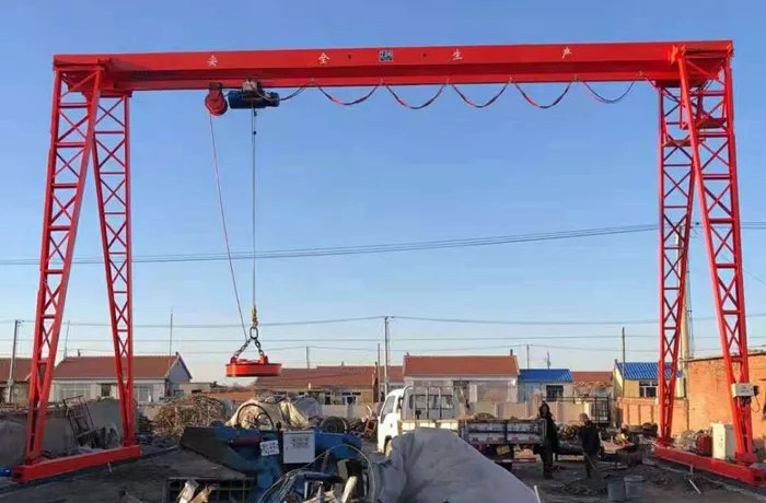 mhbh box type combined truss type gantry crane5