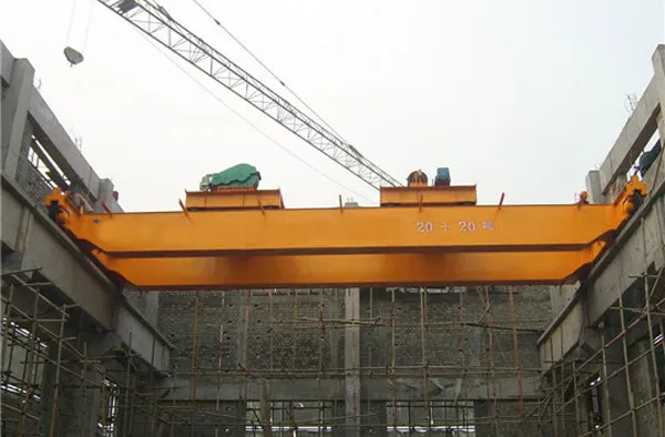 qe double trolley overhead crane