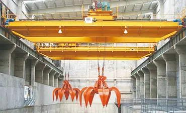 Double Girder Garbage Grab Crane