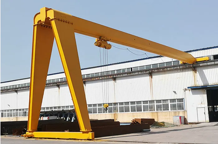 semi gantry crane 1 finework crane