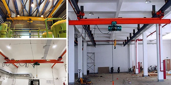 lxb single girder explosion proof suspension overhead crane